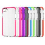 Wholesale iPhone 8 / 7 Mesh Hybrid Case (Hot Pink)